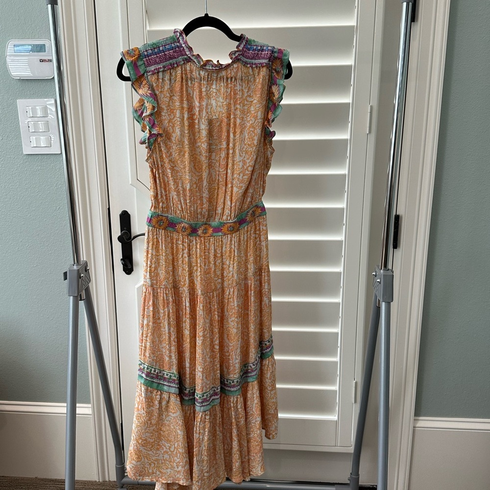 Current Air Multicolor Patterned Midi Dress - Picture 2 of 6